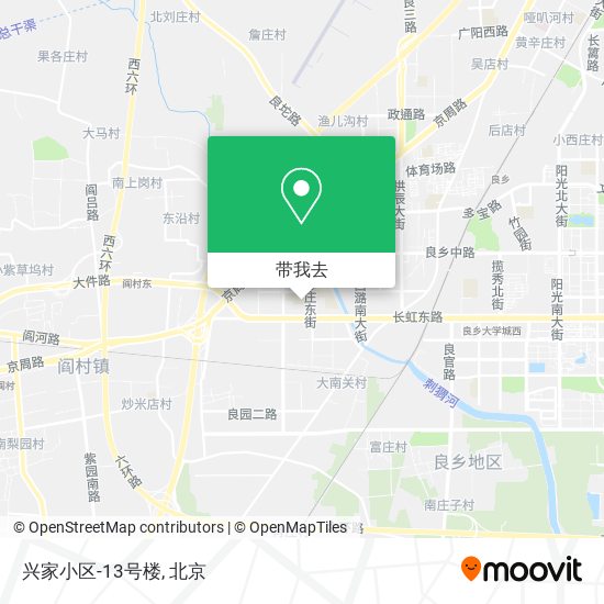 兴家小区-13号楼地图