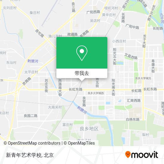 新青年艺术学校地图