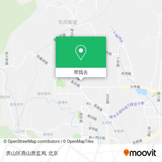 房山区燕山质监局地图