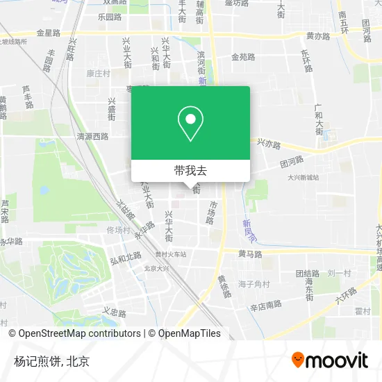 杨记煎饼地图