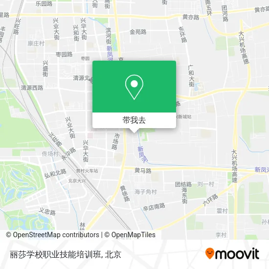丽莎学校职业技能培训班地图