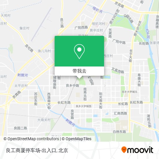 良工商厦停车场-出入口地图