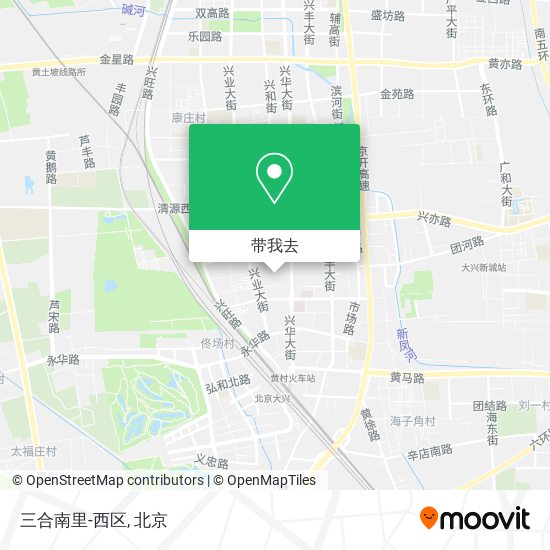 三合南里-西区地图