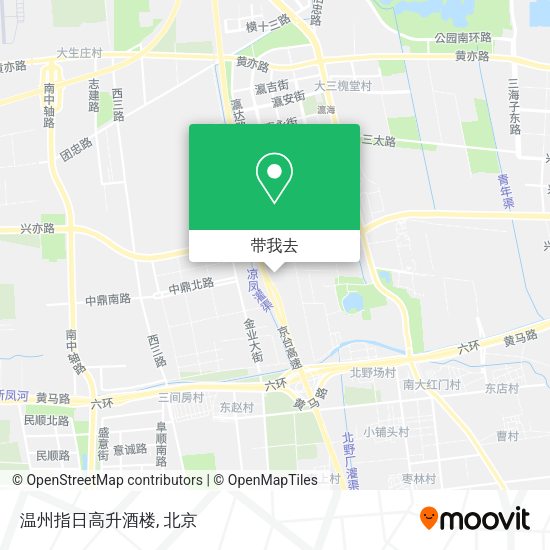 温州指日高升酒楼地图