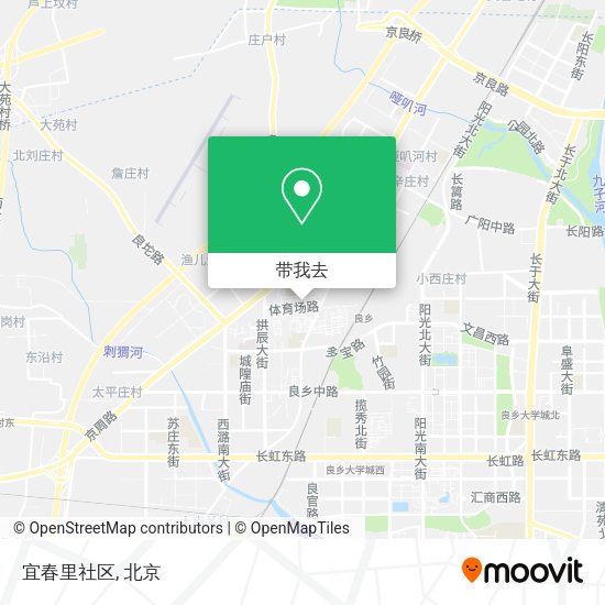 宜春里社区地图