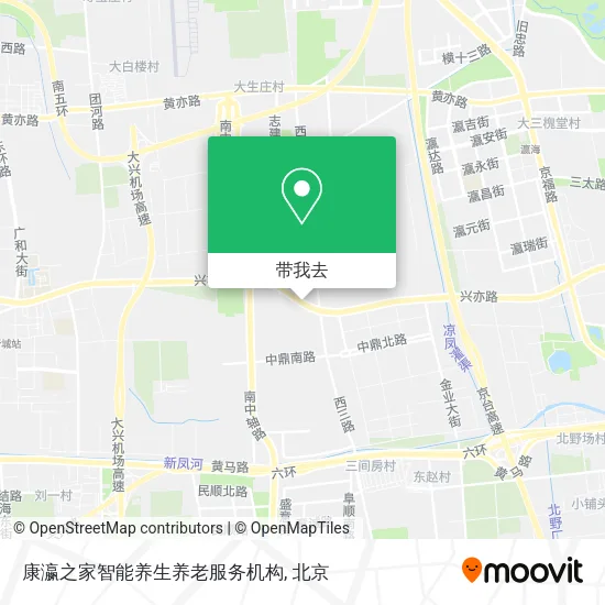 康瀛之家智能养生养老服务机构地图