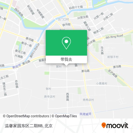 温馨家园东区二期8B地图