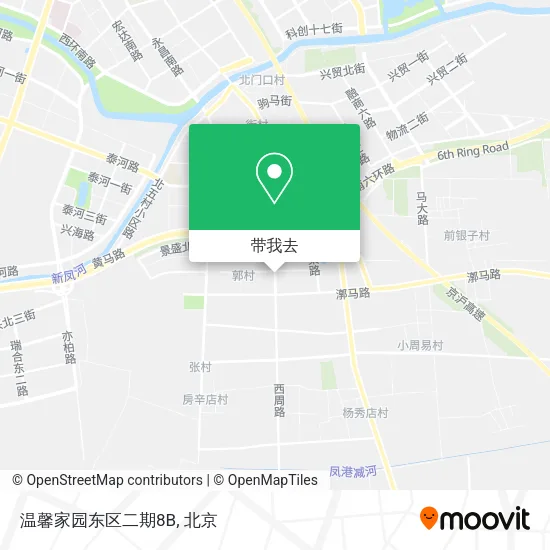 温馨家园东区二期8B地图