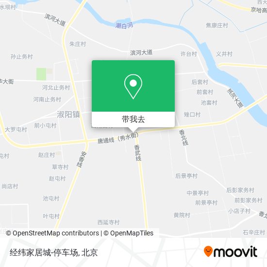 经纬家居城-停车场地图