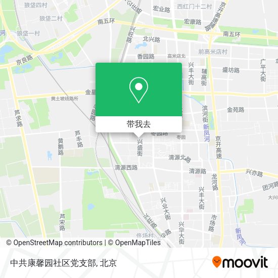 中共康馨园社区党支部地图
