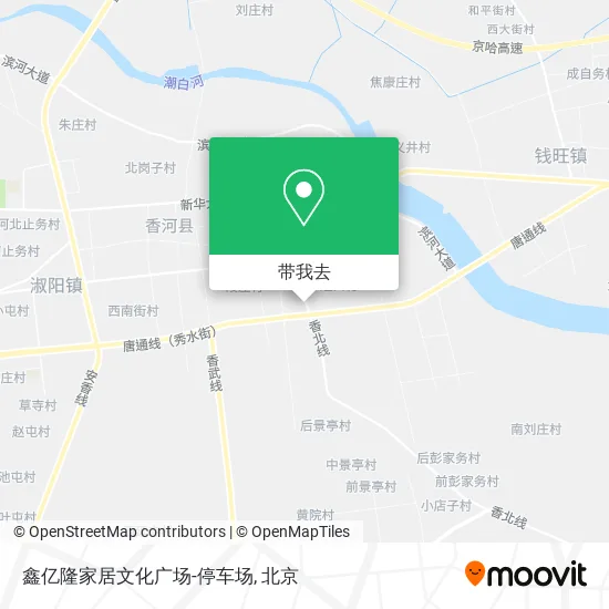 鑫亿隆家居文化广场-停车场地图