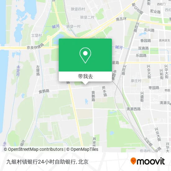 九银村镇银行24小时自助银行地图