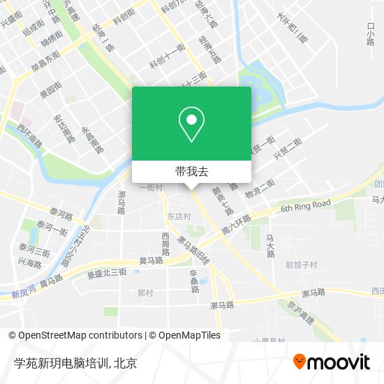 学苑新玥电脑培训地图