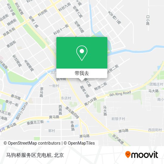 马驹桥服务区充电桩地图