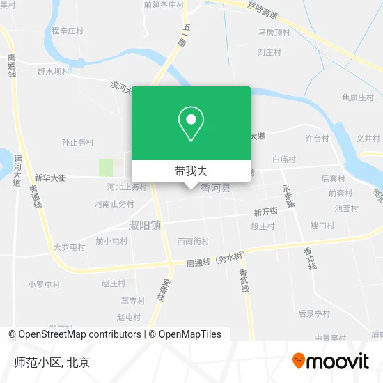师范小区地图