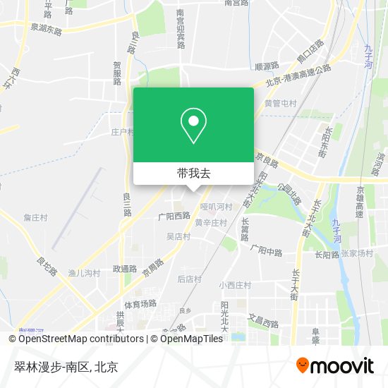 翠林漫步-南区地图