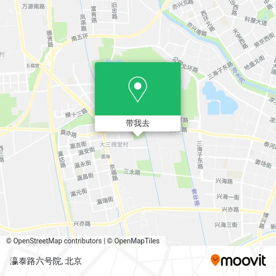 瀛泰路六号院地图