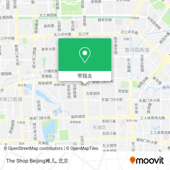 The Shop Beijing摊儿地图