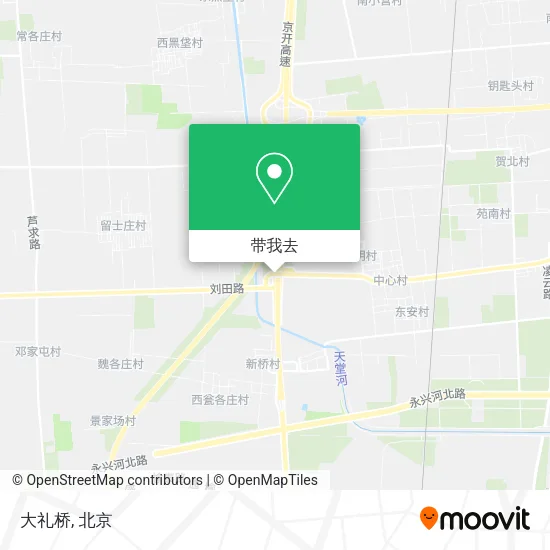 大礼桥地图