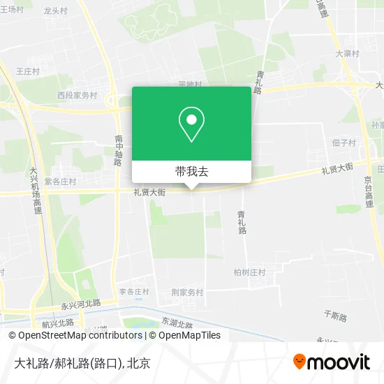 大礼路/郝礼路(路口)地图