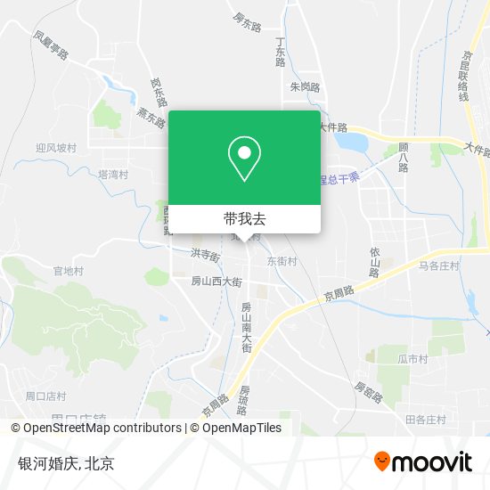 银河婚庆地图