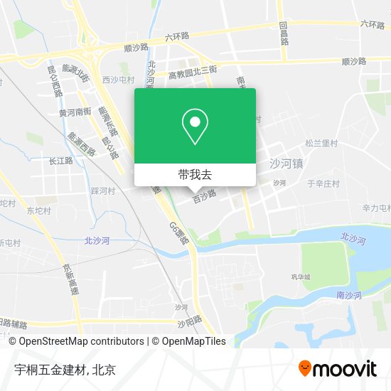 宇桐五金建材地图