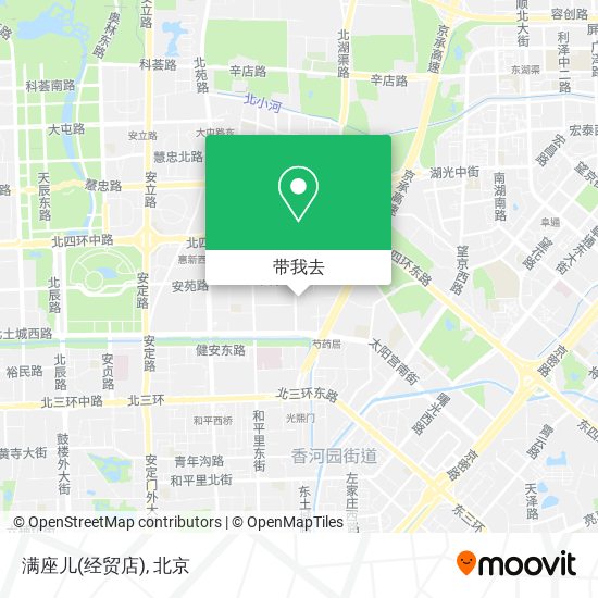 满座儿(经贸店)地图