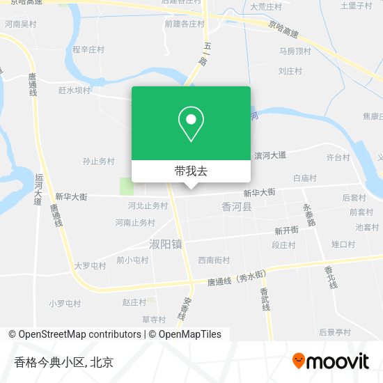 香格今典小区地图