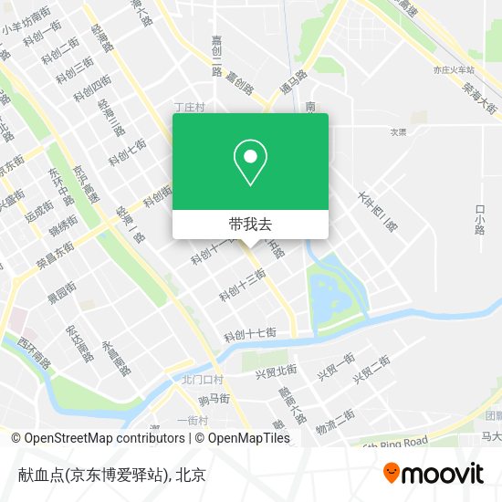 献血点(京东博爱驿站)地图