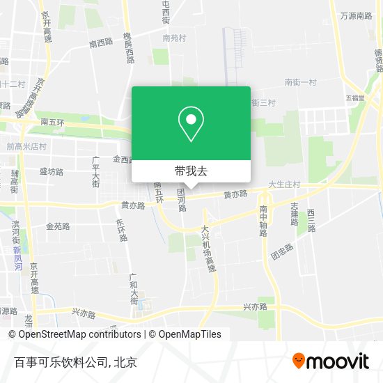 百事可乐饮料公司地图