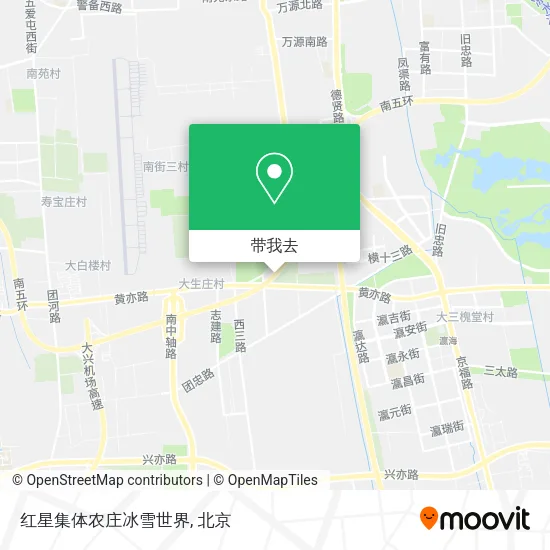 红星集体农庄冰雪世界地图