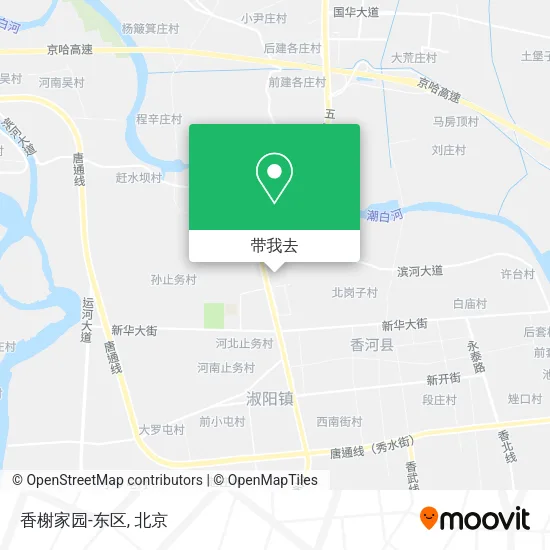 香榭家园-东区地图