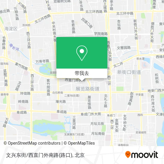 文兴东街/西直门外南路(路口)地图