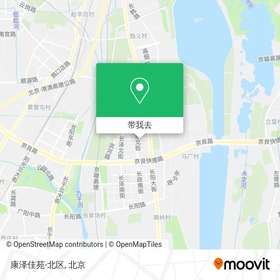 康泽佳苑-北区地图