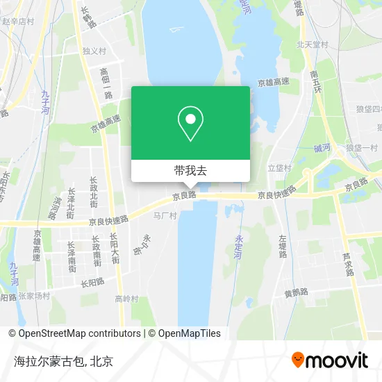 海拉尔蒙古包地图