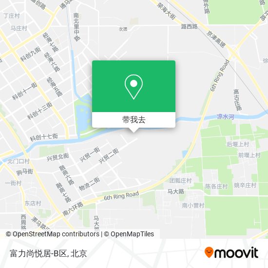 富力尚悦居-B区地图