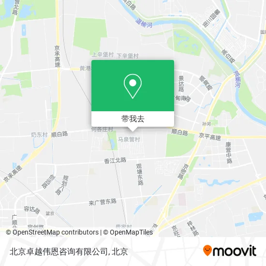 北京卓越伟恩咨询有限公司地图