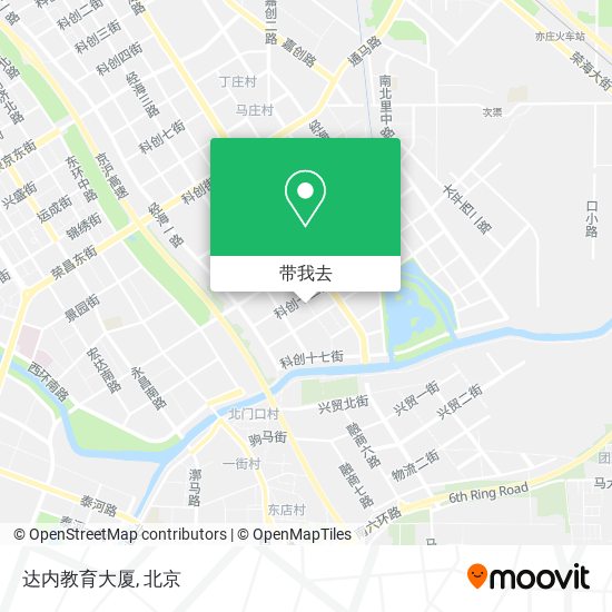 达内教育大厦地图