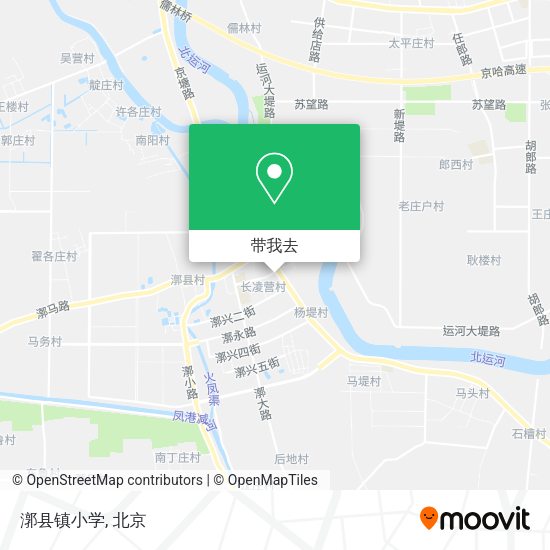 漷县镇小学地图