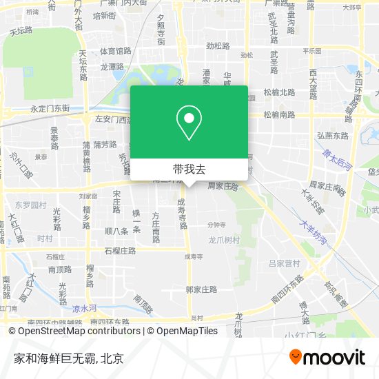 家和海鲜巨无霸地图