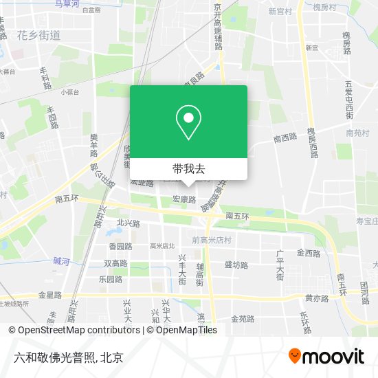 六和敬佛光普照地图