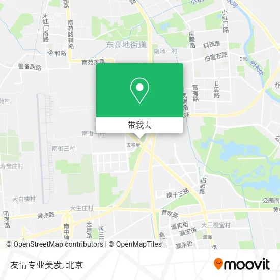 友情专业美发地图