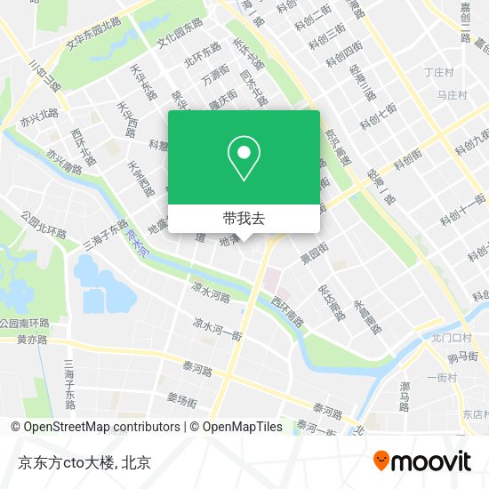京东方cto大楼地图