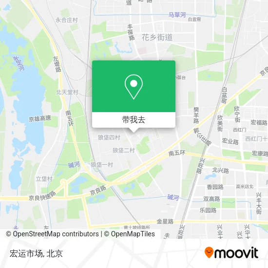 宏运市场地图