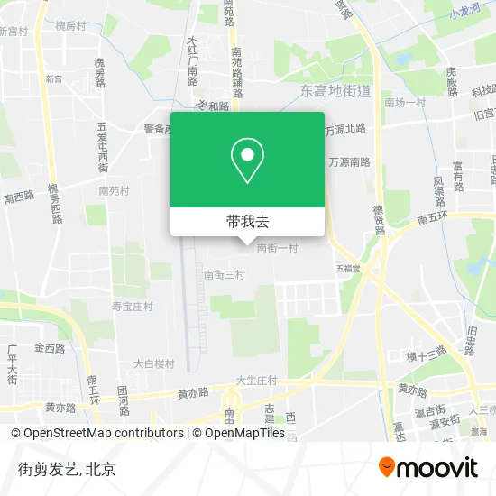 街剪发艺地图