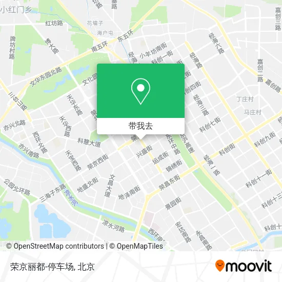 荣京丽都-停车场地图