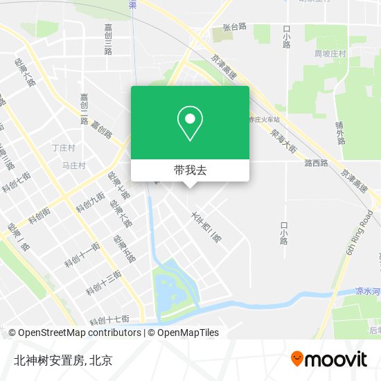 北神树安置房地图