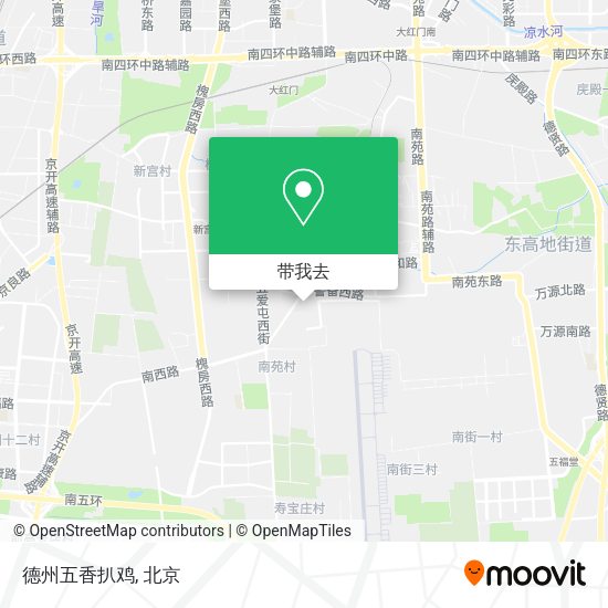 德州五香扒鸡地图
