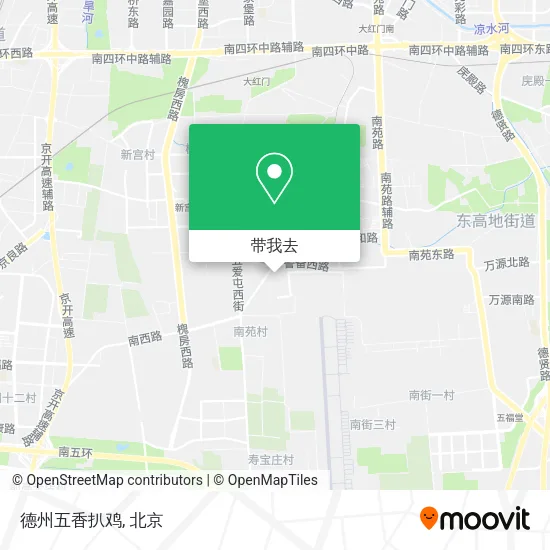 德州五香扒鸡地图