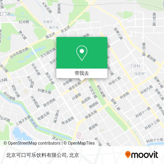 北京可口可乐饮料有限公司地图